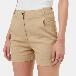 Pleated High Waisted Shorts