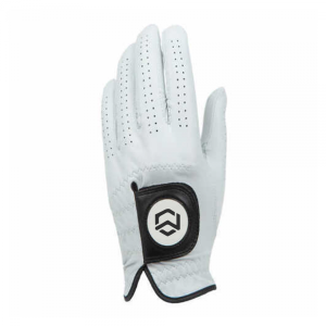 Mens Premium Leather Golf Glove - White